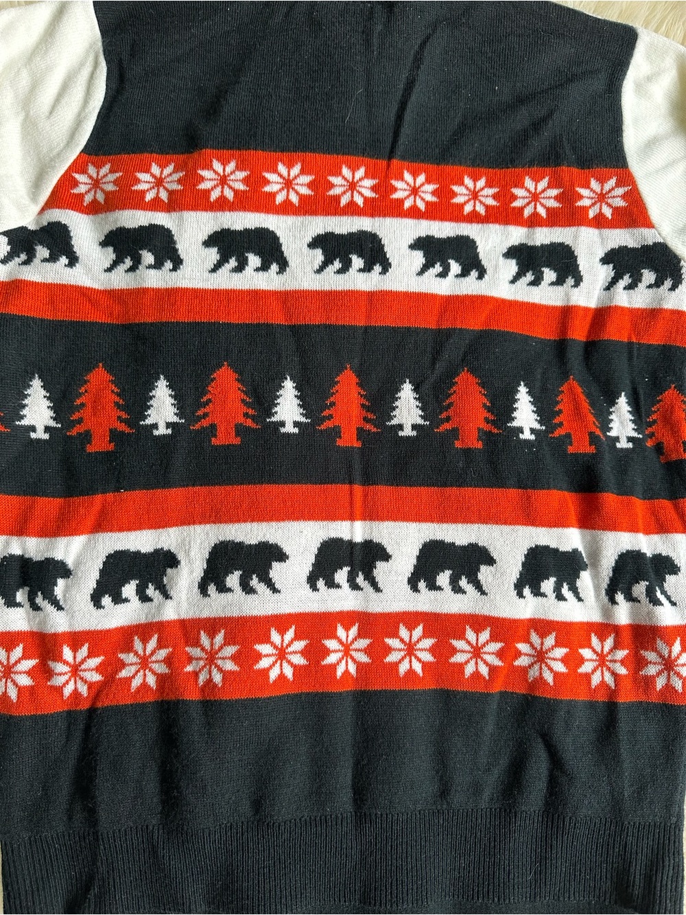 NFL Chicago Bears Ugly Christmas Knit Sweater - Picture 5 of 6